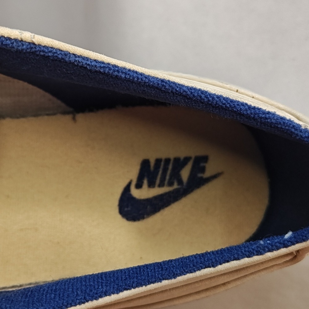 Nike SCRQC Sneakers Mens 9 Tan Navy Blue Suede Vintage 1994 941024-BA-D - Picture 11 of 12